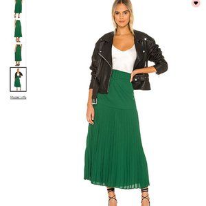 Bardot Green Midi Skirt